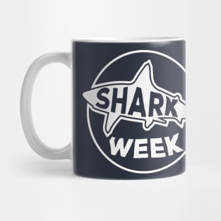 SHARK week / Black and White version #2 Mug